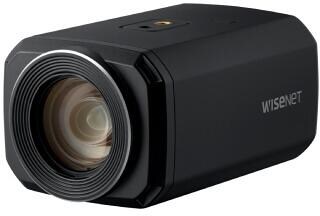 Hanwha Vision 2MP H.265 Kamera mit 32-fachem Zoom, 4,44-142,6mm Optischer 32-facher Zoom, Tag & Nacht, WDR (120dB), PoE, schwarz (XNZ-6320A)