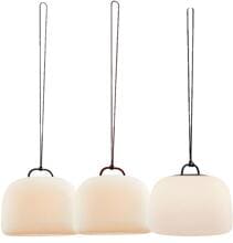Nordlux Kettle To-Go 36 Akkuleuchte, LED, IP65, 450L, 6,8W, dimmbar, weiß