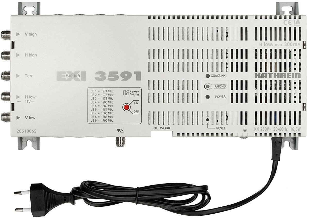 Kathrein EXI2591 Unicableschalter 5auf 1x9 (20510065)