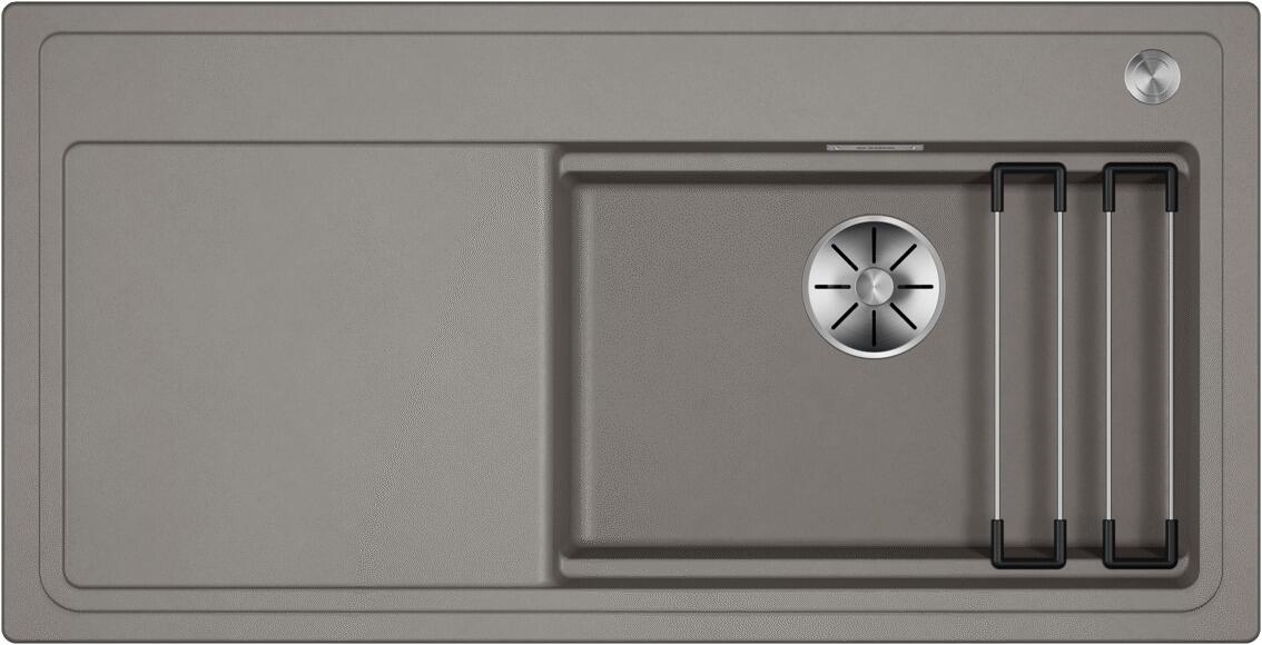 Blanco Etagon XL 6 S Granitspüle, SILGRANIT, mit Ablauffernbedienung, mit Zubehör, tartufo (528098)