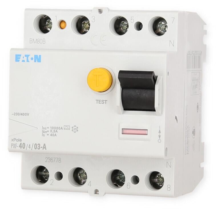 Eaton PXF-40/4/03-A FI-Schutzschalter, Typ A (236778)
