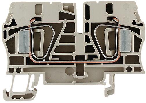 Weidmüller ZDU 6 Durchgangsklemme, beige (1608620000)