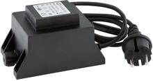 EVN Trafo 12V/AC, 53-105W, IP44, Primär: 230-240V/AC, Sekundär: Buchse für IP44-Stecksystem (ABT105)