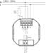 Eberle FIT 3R / weiß Unterputz-Uhrenthermostat als Raumregler, AC 230V, 1 Schließer, 10A (527810455100)