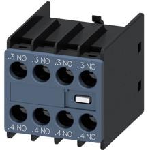 Siemens 3RH2911-1FA40 Hilfsschalter, frontseitig, 4 S, .3/.4, .3/.4, .3/.4, .3/.4, Strombahn: 1 S, 1 S, 1 S, 1 S, Schraubanschluss