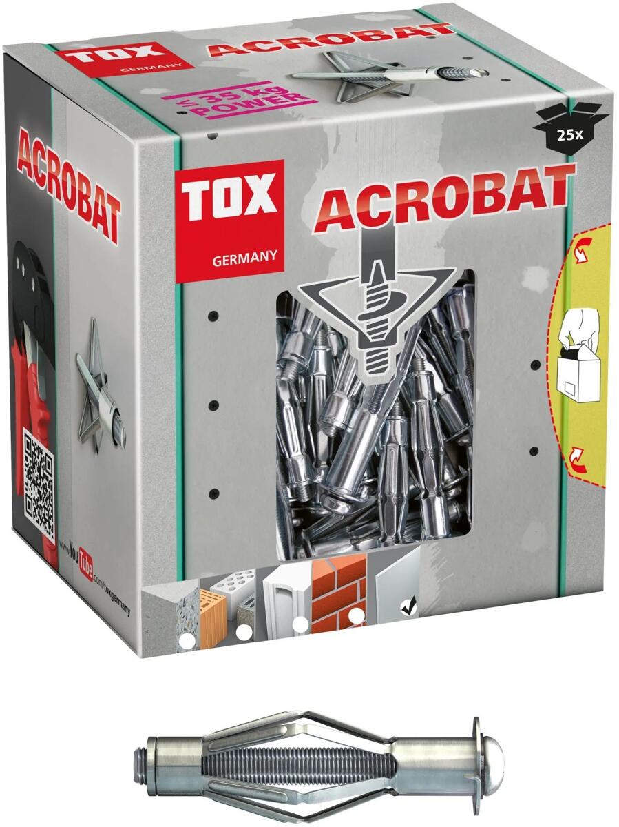 TOX Acrobat M5x52 mm Metall-Hohlraumdübel (035101271)