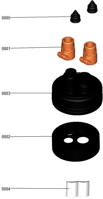 Viessmann Erdverlegte Quattro-Verbindungsleitung, 2xPB 40x3,7, DN32, 10m (7984139)