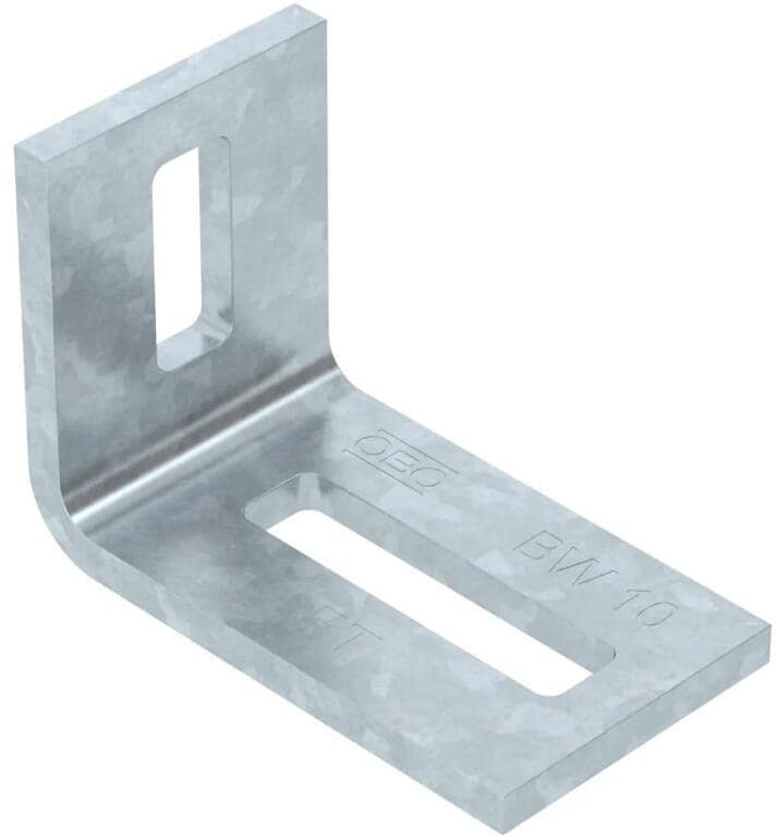 OBO Bettermann BW 10 FT Befestigungswinkel, 70x50x40 (6019480)