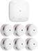 X-Sense FS61 Rauchmelder-Set inkl. XS01-M Vernetzter intelligenter Rauchmelder und 6 Rauchmelder mit SBS50 Basisstation