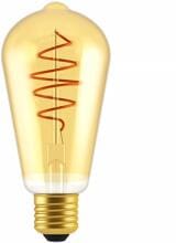 Nordlux Deco E27 ST64 Spiral Dim, 4,9W, 400lm, 2200K, goldfarben (2080062758)