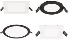 EVN FLAT IN LED Einbaupane, IP54, 3000K, 4000K, 220-240V, inkl. Netzgerät