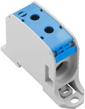 Weidmüller WPD 131 1X95/1X95 BL Potentialverteilerklemme, Schraubanschluss, 95qmm, 232A, 1000V, 2 Anschlüsse, blau (2502660000)