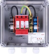 Dehn DCU 2 YPV 1100 1M 2S Generatoranschlusskasten, IP65, für Photovoltaik-Anlagen, 1MPPT, 2 Strings, 1100V DC (900913)