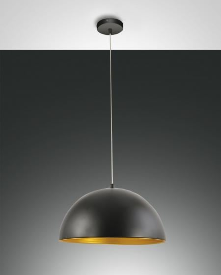 Fabas Luce DINGLE PENDELLEUCHTE, 60W, E27, schwarz (3215-40-101)