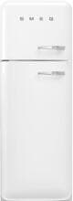 Smeg FAB30LWH6 50"s Style Retro Stand Kühl-Gefrierkombination, 60 cm breit, 294 L, Multiflow, Linksanschlag, weiß