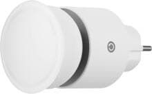 REV Steckdosenstrahler dimmbar, 10W, IP44, in 4 Stufen dimmbar 3% / 20% / 60% / 100%, weiß (2220001010)