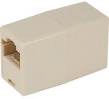 EFB Modular Kupplung E-TA8/8 RJ45 Bu/Bu 8/8 ungeschirmt 1:1, weiß (37503.1)