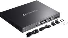 TP-Link Omada 24-Port Gigabit and 4-Port 10GE SFP+ L2+ Managed Switch with 24-Port PoE+ (SG3428XMP)