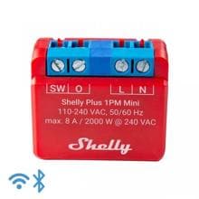 Shelly Plus 1PM Mini Relais, Schalter, WLAN, Bluetooth, 1 Kanal 8 A, mit Leistungsmessung, Unterputz (Shelly_Plus_1PM_Mini)