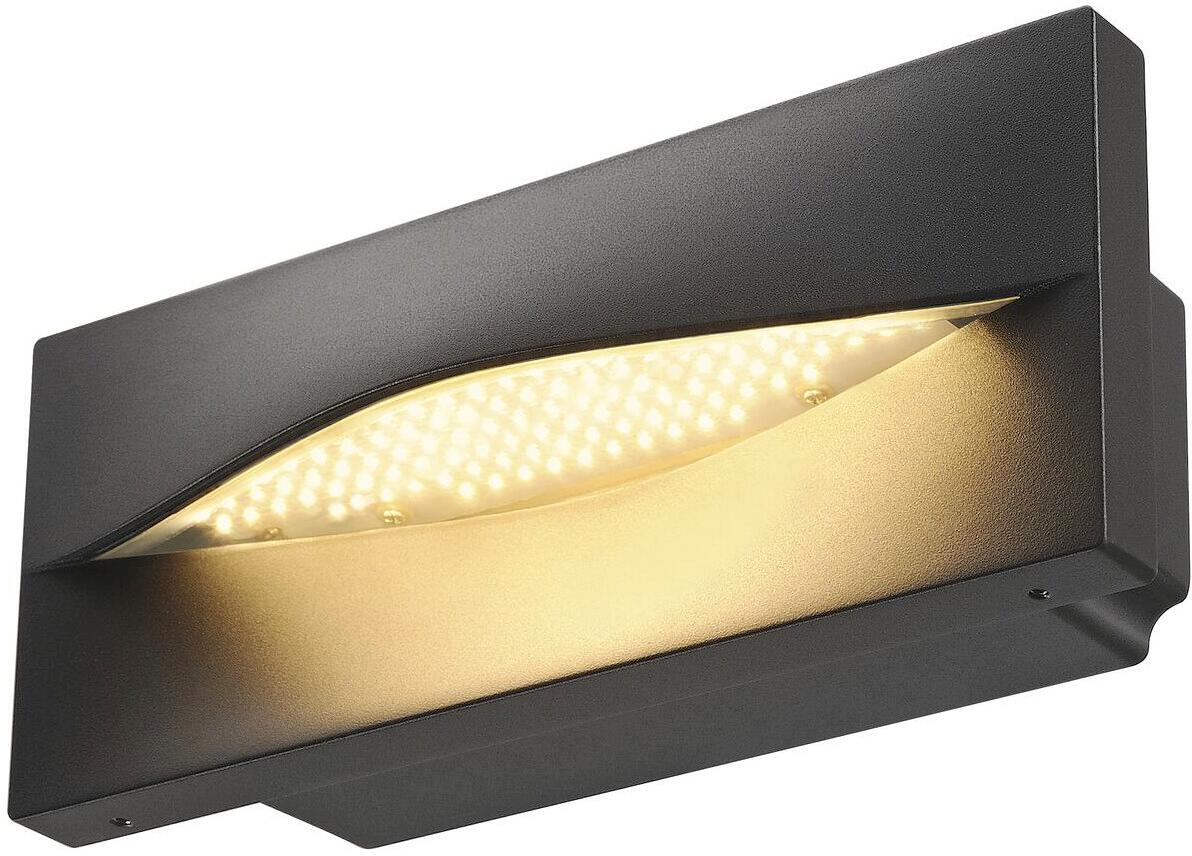 SLV ADI, Outdoor Wandeinbauleuchte, LED, 3000K, IP55, 15,4W, anthrazit (233635)