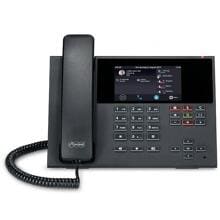 Auerswald COMfortel D-400 SIP Telefon,  4,3“-TFT-Display, schwarz (90262)
