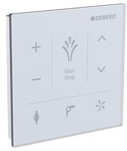 Geberit Wandbedienpanel für Geberit Mera AquaClean, weiß (147038SI1)