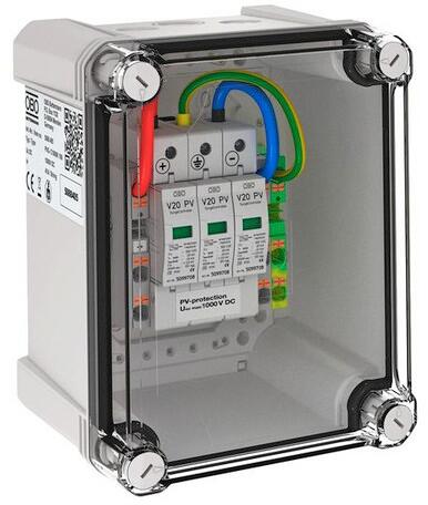 OBO Bettermann Generatoranschlusskasten Typ 2 für 1 String (5088405)