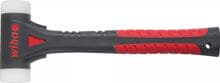 Wiha 8041 Schonhammer FibreBuzz, rückschlagfrei, sehr hart, rot/grau (44598)