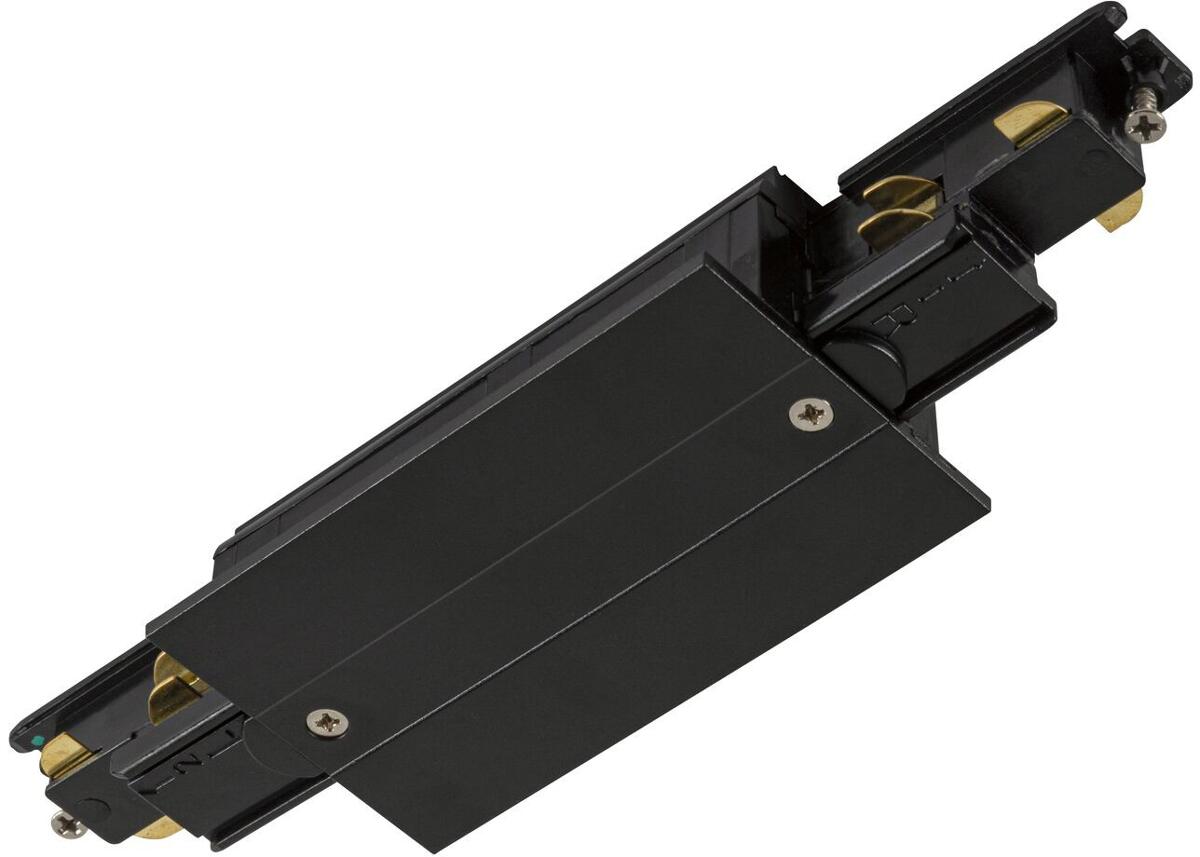 SLV Längsverbinder für S-TRACK 3-Phasen-Einbauschiene, DALI, schwarz (1006537)