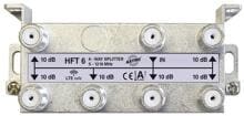 Astro Verteiler 6-Fach 9,2 dB, 5-1200 MHz, silber (HFT 6)
