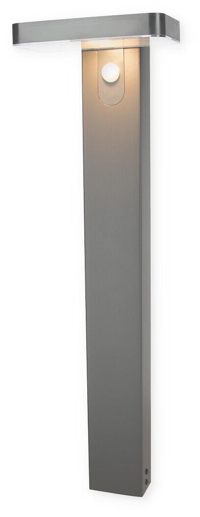 Reality Esquel Solar-Wegeleuchte LED, 1-flammig, Bewegungsmelder, 4,5W, 290lm, 3000K, anthrazit (R42261142)
