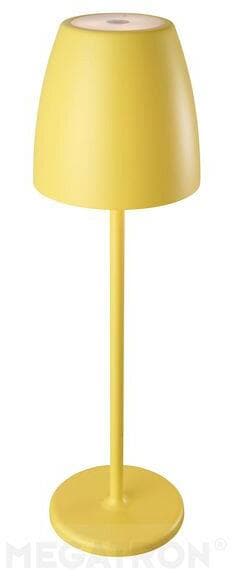 Megatron TAVOLA Akku-Tischleuchte 2W, Up & Down, 2W, 350lm, 2700K, gelb (MT68055)