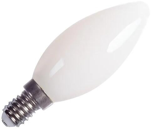 SLV C35 E14 LED Leuchtmittel, 4,2W, 2700K, CRI90, 320°, gefrosted 