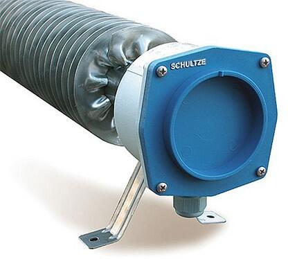 Schultze Riro U 500 E Rippenrohrheizofen, 500W, 230V, IP66/67, Edelstahl (U500E)