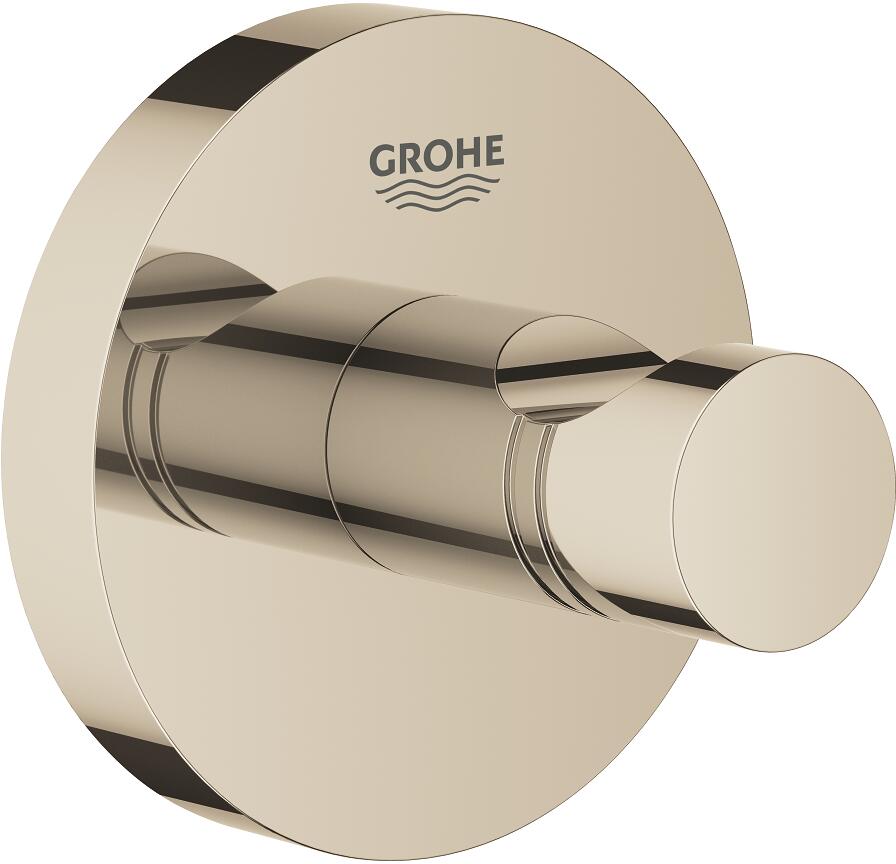 GROHE Essentials Bademantelhaken, nickel poliert (40364BE1)