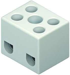 Kleinhuis 1127.G Anschlussklemme 1-4 mm², Porzellan, weiß