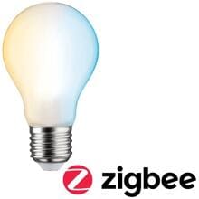 Paulmann Smart Home Zigbee Filament 230V LED Birne E27 806lm 7W, Tunable White, dimmbar, matt (50392)