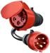 go-e Adapter Gemini flex 22 kW auf CEE rot 16 A (CH-04-03)