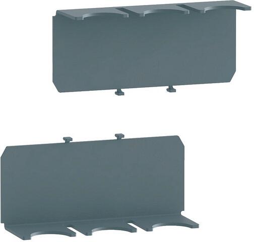 Hager HYS052H Klemmenabdeckung rückseitig für Anschlussverlängerung gespreizt P160 3P