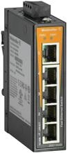 Weidmüller IE-SW-EL05-5TX Netzwerk Switch, unmanaged, Fast Ethernet, Anzahl Ports: 5x RJ45, IP30, -40 °C...75 °C (2682130000)
