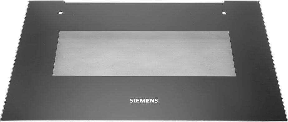 Bosch Siemens 20004548 Frontglasscheibe, für 45 cm Geräte, schwarz