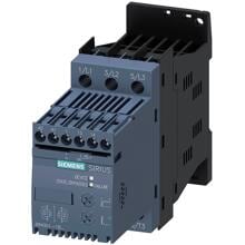 Siemens 3RW3018-1BB04 Sanftstarter S00 17,6 A, 7,5 kW/400 V, 40 °C AC 200-480 V, AC/DC 24 V Schraubklemmen