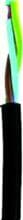 Elmat PVC-Schlauchleitung H05VV-F 3Gx1, schwarz, Ring, 50m