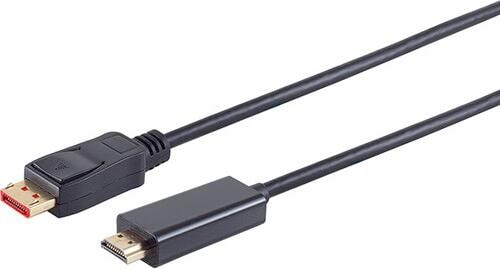S/CONN Displayportkabel 1.4 Dp.St.-HDMI St.10m