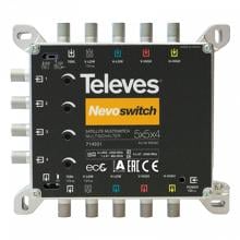 Televes MS54C 5in4 Guss Multischalter NEVO, receiverpowered, kaskadierbar (714501)