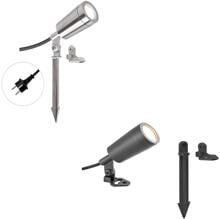 EVN Gartenspot, GU10, IP65, 230V, 1,7m Zuleitung mit Schutzkontaktstecker