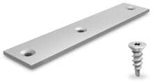 K2 Systems 1003571 Schienenverbinder Set, BasicRail, aluminium