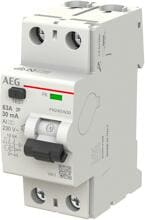AEG FN263/AI30 FI-Schutzschalter AI 2p 230V 63A 0,03A 2TE REG (2CSF702456R1630)