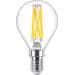 Philips LED Lampe in Tropfenform, 3,4W, E14, 470lm, 2200-2700K, Warm Glow, klar (929003013101)