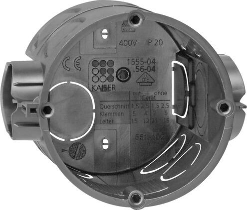 Gira Kaiser Verbindungsdose 1f 1556-04 Zubehör (248600)